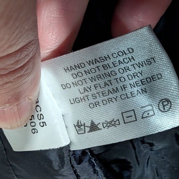 Orvis Ribbed Sweater Mens Size Large Blue Merino Wool Blend Collared Full Zip - Picture 7 of 11